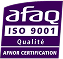 Logo Afaq ISO 9001